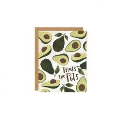 1canoe2 Avocado Pits Sympathy Greeting Card