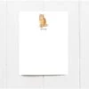 Fable & Sage Orange Tabby Cat Note Cards - Set Of 6