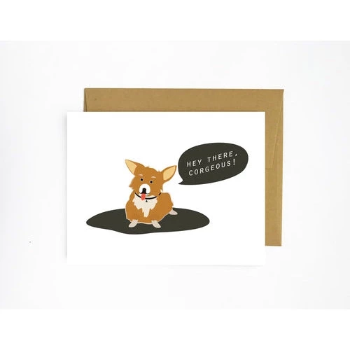 Boxberry Base Camp: Bring It Home Hey There Corgeous! Greeting Card 3 Boxberry Base Camp: Bring It Home Hey There Corgeous! Greeting Card