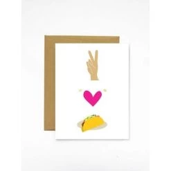 Boxberry Peace, Love, Tacos - Greeting Card Base Camp: Bring It Home