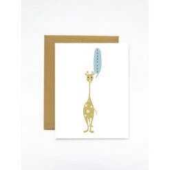 Boxberry Giraffe Thank You - Greeting Card Base Camp: Bring It Home