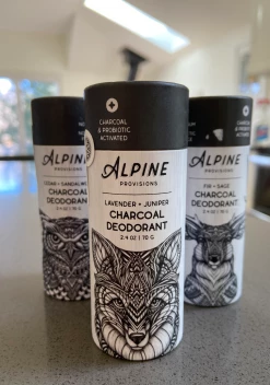 Alpine Provisions Charcoal Deodorant