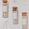 Sweet Water Decor Wooden Hearth Matches - Glass Jar