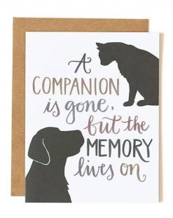 1canoe2 Base Camp: Bring It Home Pet Sympathy Card