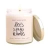 Sweet Water Decor Let's Stay Home Soy Candle Candles