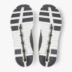 On M's Cloud 5 - Olive / White