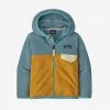 Little Ones Patagonia Baby Micro D Snap-T Fleece Jacket- Hawk Gold
