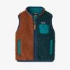 Little Ones Patagonia Baby Retro-X Fleece Vest - Henna Brown