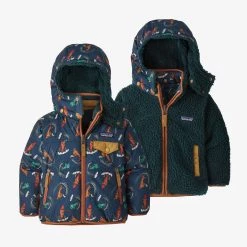 Baby & Toddler Clothing + Accessories Patagonia Baby Reversible Tribbles Hoody - LOKB
