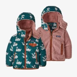 Baby & Toddler Clothing + Accessories Patagonia Baby Reversible Tribbles Hoody - SVBO
