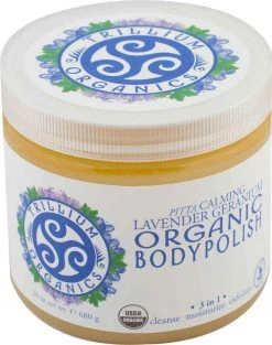 Trillium Herbal Co Trillium Organics Body Polish 24 Oz Jar