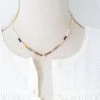 Nest Pretty Things Dainty Moonstone + Blush Necklace - 15"