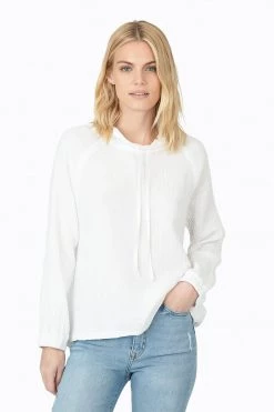 Dylan Slub Double Weave Raglan Pullover Women's