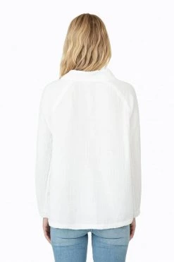 Dylan Slub Double Weave Raglan Pullover Women's