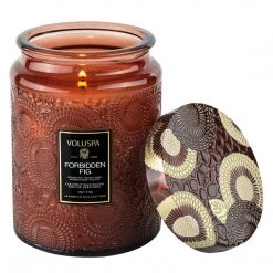 Candles Voluspa Forbidden Fig 18oz Large Jar Candle