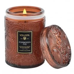 Candles Voluspa Forbbiden Fig Small Jar Candle