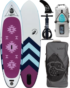 Loon Paddle Company Loon Feather Light Fit 10'8" Inflatable Paddle Board Paddle Boards