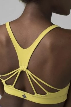 Prana Momento Bra Citron Women's Sale - 50% Off At Checkout
