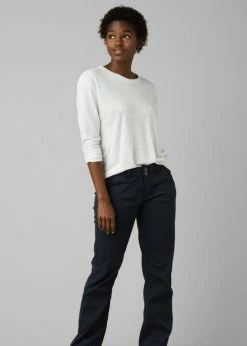 Prana Cozy Up Long Sleeve White