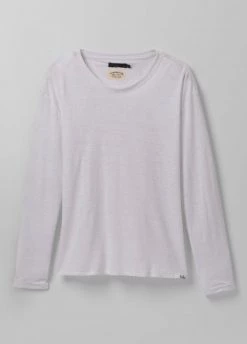 Prana Cozy Up Long Sleeve White