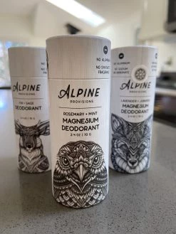 Alpine Provisions Magnesium Deodorant Base Camp: Bring It Home