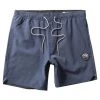 Vissla Men's Swim Solid Sets 17.5'' Ecolastics Boardshorts - Dark Denim