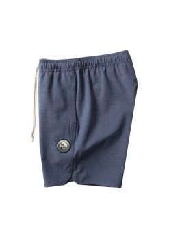 Vissla Men's Swim Solid Sets 17.5'' Ecolastics Boardshorts - Dark Denim