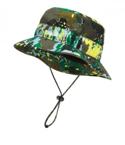 The North Face Little Ones Youth Class V Brimmer Sun Hat - Sulphur Green Print