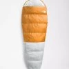 The North Face Gold Kazoo Sleeping Bag-Citrine Yellow/Tin Grey Regular