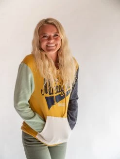 Good Land Suppy Lake Michigan / Door County Unisex Sweatshirt - Navy Women's Tops