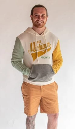 Good Land Suppy Lake Michigan / Door County Unisex Sweatshirt - Cream