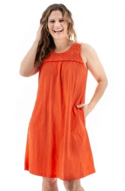 Aventura Women's Seychelle Dress - Spicy Orange