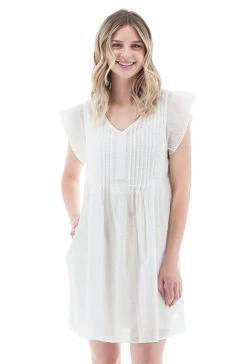 Aventura Devon Dress - White