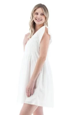 Aventura Devon Dress - White