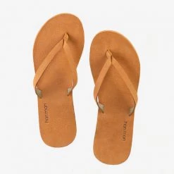 Hari Mari W Meadows Flip Flops - Tobacco Bark