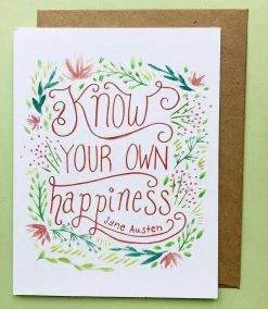 Ecology Base Camp: Bring It Home She Said It. Blank Card - Be Who You Were Created To Be...