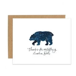 1canoe2 Mama Bear Greeting Card Base Camp: Bring It Home