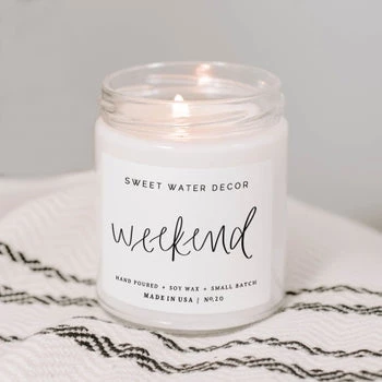 Sweet Water Decor Weekend Soy Candle 4 Sweet Water Decor Weekend Soy Candle