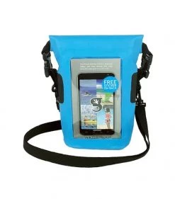 Geckobrands Travel Bags, Totes & Packs Waterproof Phone Tote Dry Bag - Neon Blue
