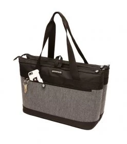 Geckobrands 2 Compartment Tote Cooler Bag