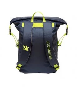 Geckobrands Travel Bags, Totes & Packs Lightweight 30L Waterproof Backpack - Navy / Green