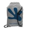 Geckobrands Waterproof Drawstring Backpack - Grey / Navy