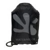 Geckobrands Waterproof Drawstring Backpack - Black / Grey Travel Bags, Totes & Packs