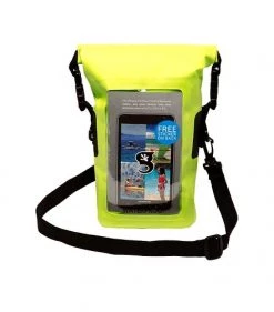 Geckobrands Travel Bags, Totes & Packs Waterproof Phone Tote Dry Bag - Bright Green