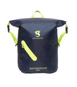 Geckobrands Travel Bags, Totes & Packs Lightweight 30L Waterproof Backpack - Navy / Green