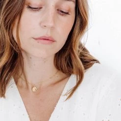 Nest Pretty Things Jewelry Tiny Flower Necklace - 15