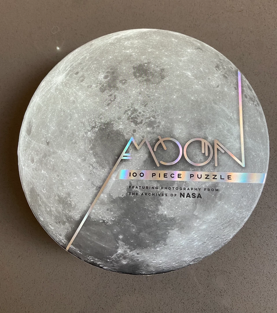 Chronicle Books Moon: 100 Piece Puzzle 4 Chronicle Books Moon: 100 Piece Puzzle