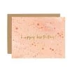 1canoe2 Base Camp: Bring It Home Speckled Zinnia Birthday Greeting Card