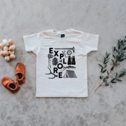 Gladfolk Explore Organic Baby Tee