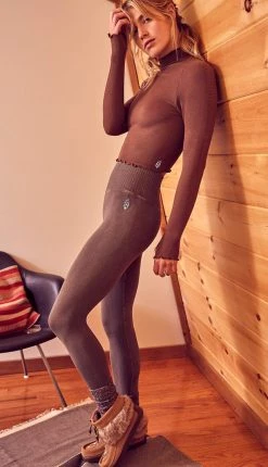 Free People Movement Good Karma Legging- Iced Grey Women's